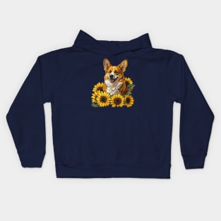 Pembroke Welsh Corgi Kids Hoodie